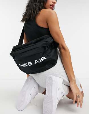 Nike Air Cross-body Fanny Pack In Black With Logo