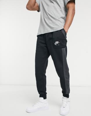 Nike black and grey joggers new arrivals