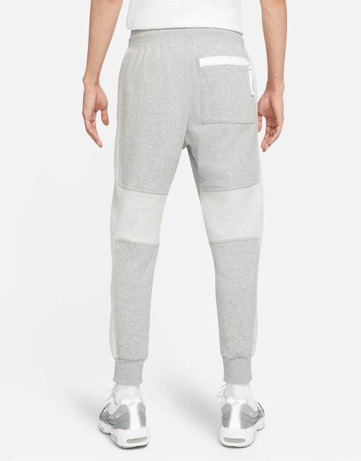 Nike grey sweatpants discount shorts