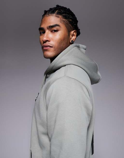 Nike Air - Felpa grigia con cappuccio e stampa, 4 di 5