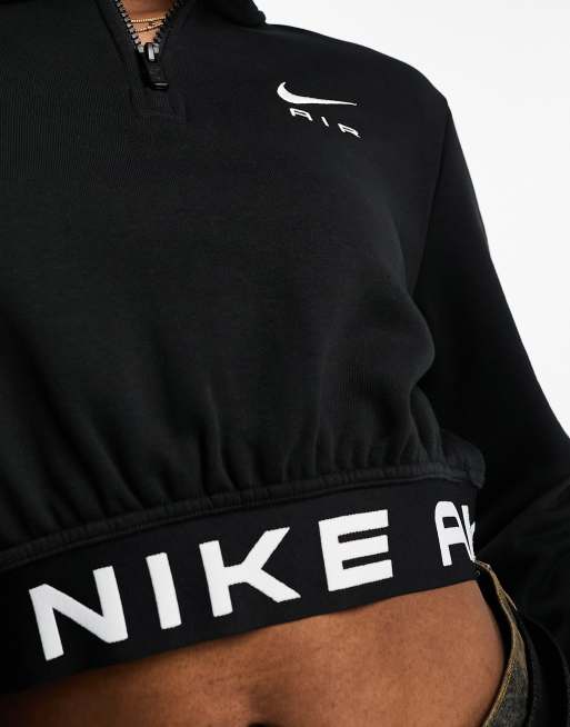 Nike air fleece store half zip top