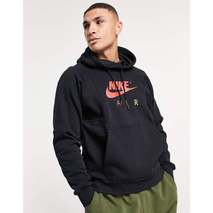 Nike Air fleece hoodie in black