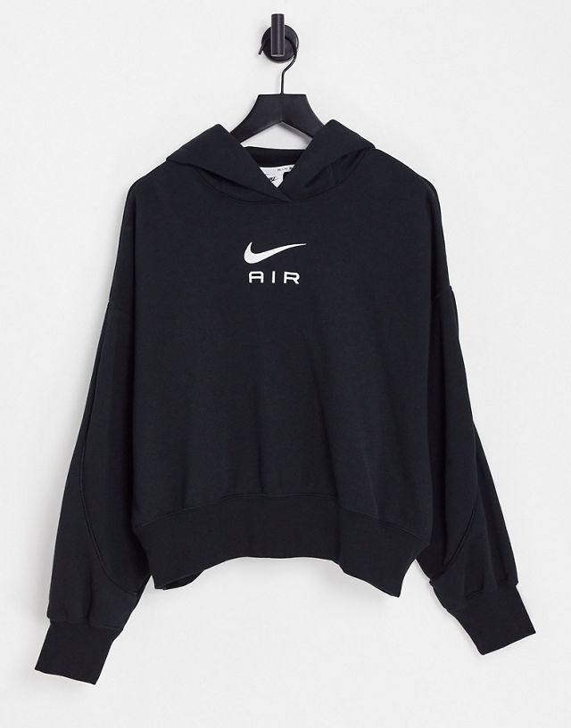 Nike Air fleece hoodie in black
