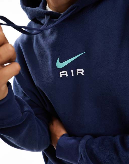 Nike air hoodie deals blue