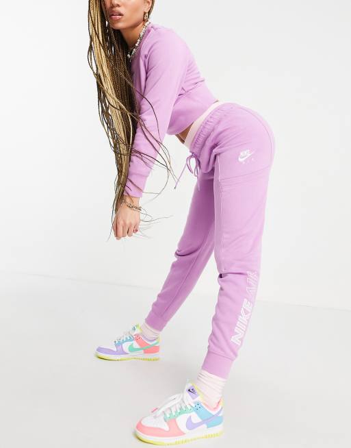 Lilac joggers nike hot sale