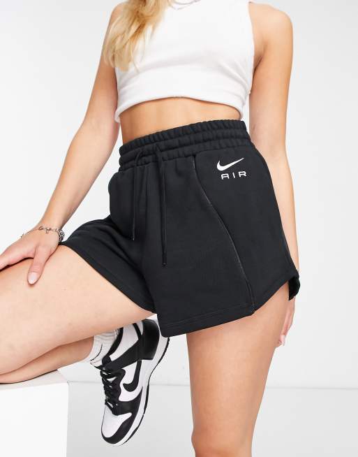 término análogo Fructífero Enriquecimiento Nike Air fleece shorts in black | ASOS