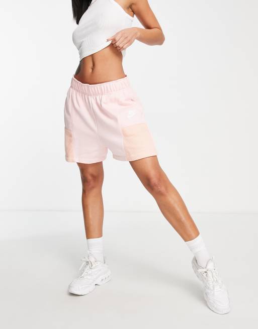 Nike air hot sale pink shorts