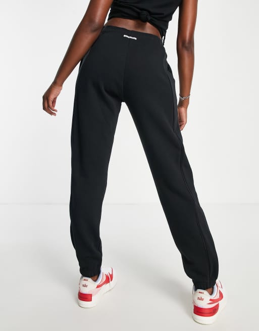 Nike Air fleece sweatpants in black - BLACK, ASOS