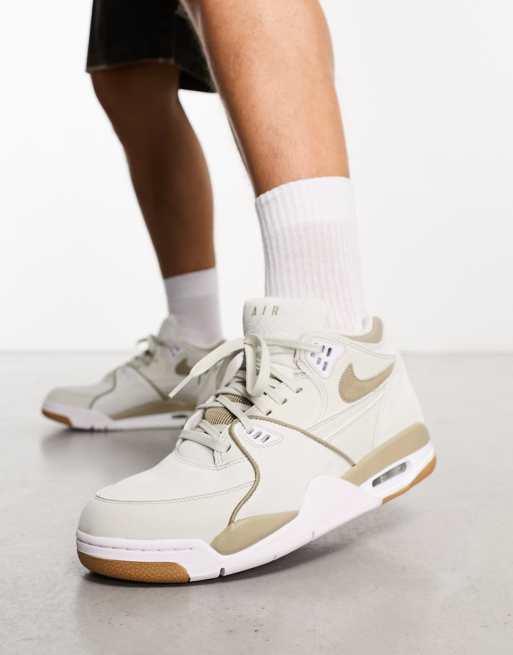 Nike – Air Flight 89 – Naturvita och beige träningsskor, 2 av 4