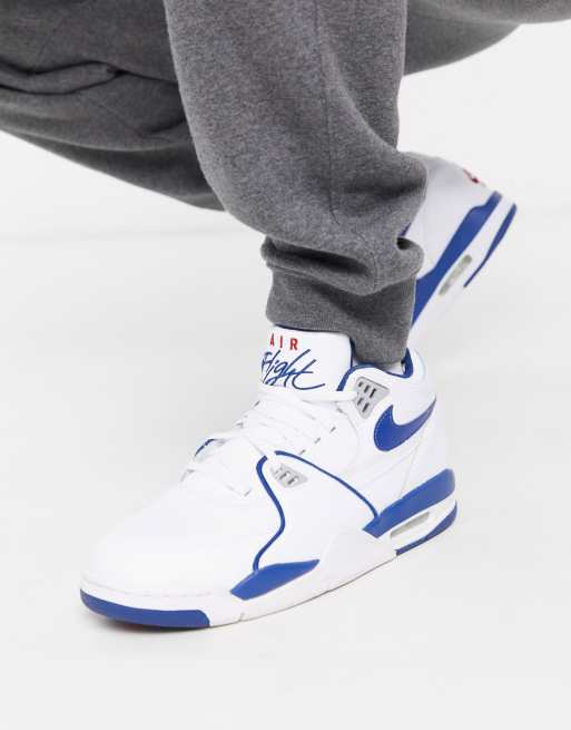 Nike Air Flight Sneakers In White Asos