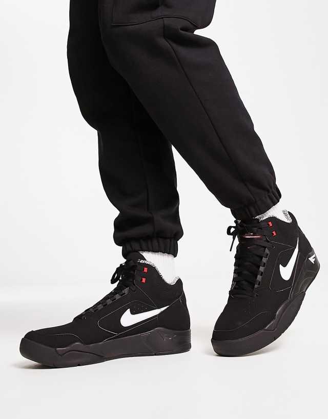 Nike Air Flight Lite Mid sneakers in black - BLACK