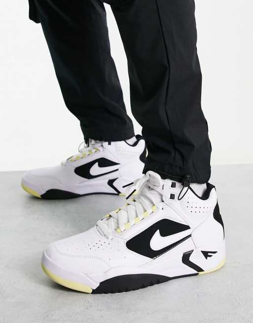 Nike Air Flight Lite Mid sneakers in white ASOS