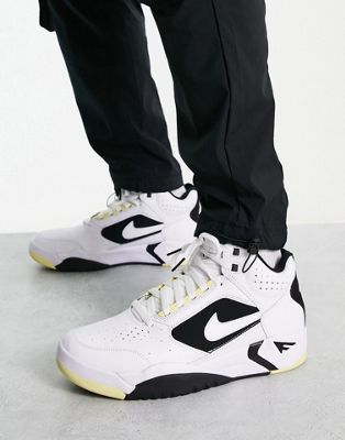 Nike Air Flight Lite trainers in white