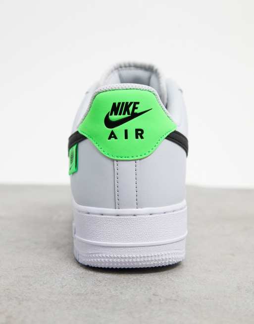 Nike Air Force 1 07 1FA20 trainers in light grey volt ASOS