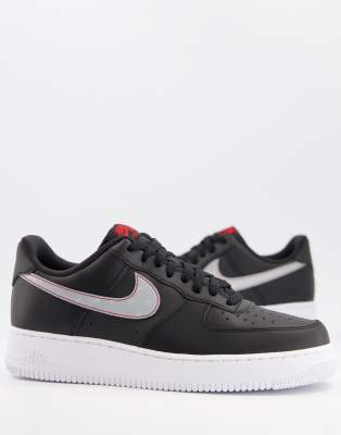 nike air force 1 trainers black