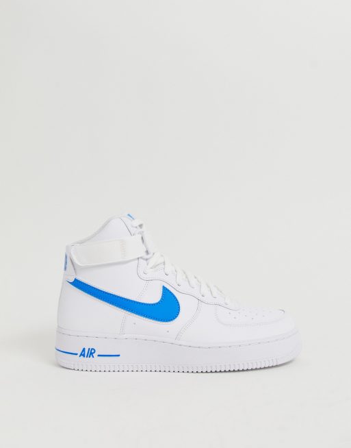 Nike air force 1 best sale 07 3 white blue