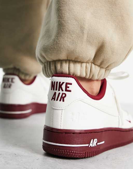 Nike Air Force 1 '07 40th anniversary sneakers in off-white and