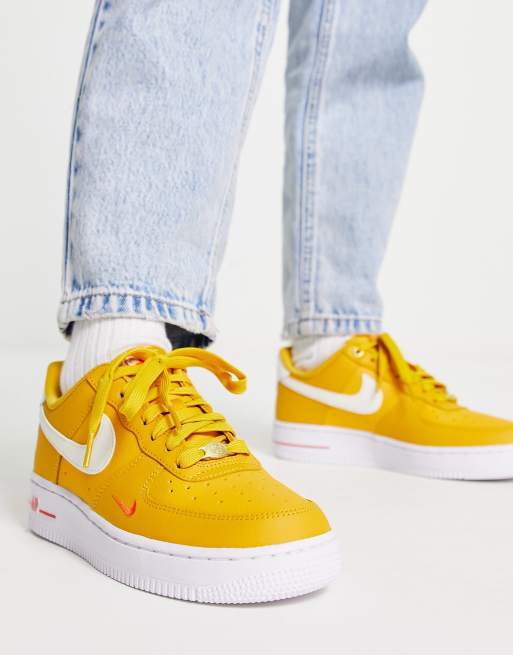 Nike Air Force 1 '07 SE Yellow Ochre/Sail/Team Orange Women's