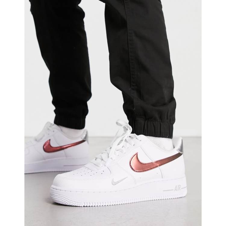 Nike - air force 1 '07 - baskets effet color block métallisé best sale