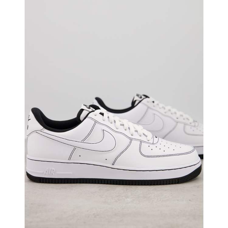 Air force one blanche best sale et noir