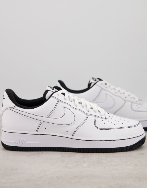 Nike air best sale force noir blanche