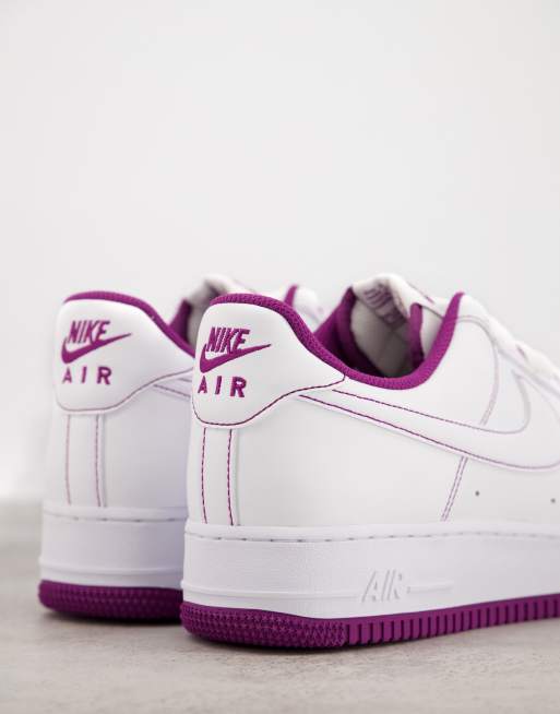 Air force one blanche et violette new arrivals