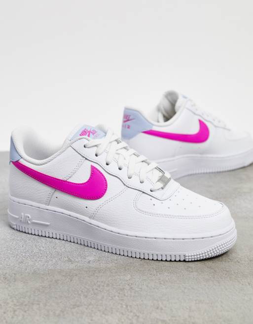 Air force one blanche best sale et rose