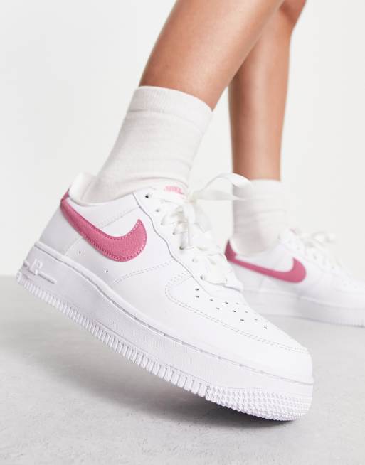 Nike air force on sale 1 blanc et rouge