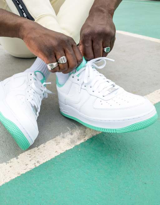 Nike Air Force 1 07 Baskets Blanc menthe clair