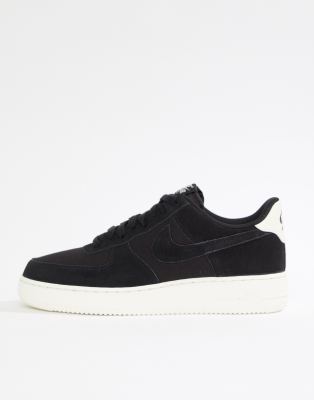 nike air force 1 daim noir