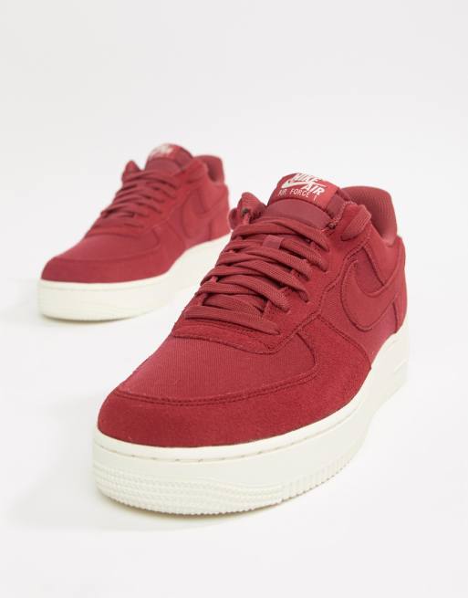 basket nike air force 1 rouge basket nike air force 1 rouge