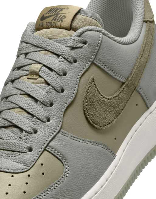 Nike Air Force 1 07 Baskets homme Vert multicolore
