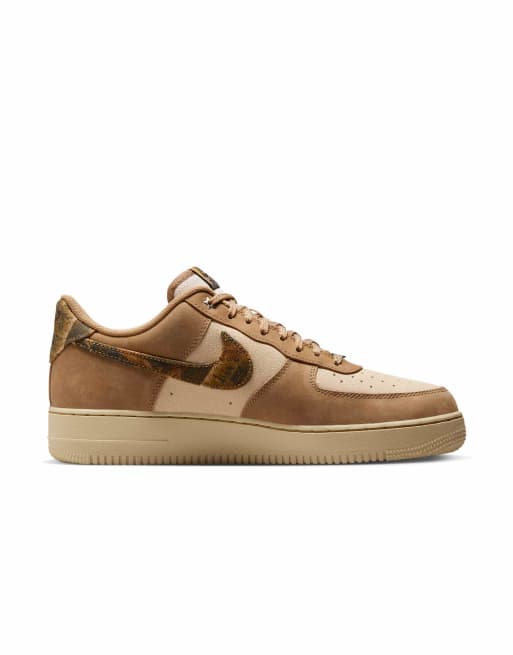 Nike - Air Force 1 '07 - Baskets - Marron, 3 de 4