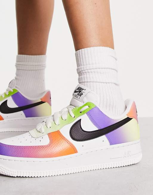Nike air force top 1 07 multicolor