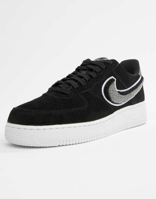 Nike Air Force 1 '07 Baskets Noir 823511 014 Nike Air Force 1 '07 Baskets Noir 823511 014