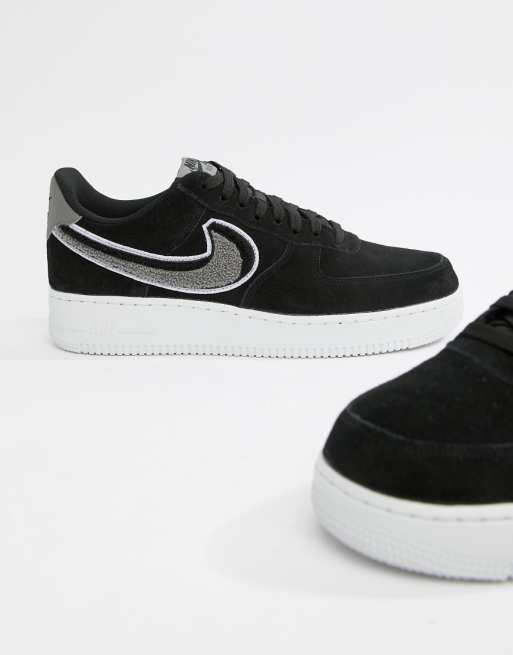 Nike Air Force 1 '07 Baskets Noir 823511 014 Nike Air Force 1 '07 Baskets Noir 823511 014