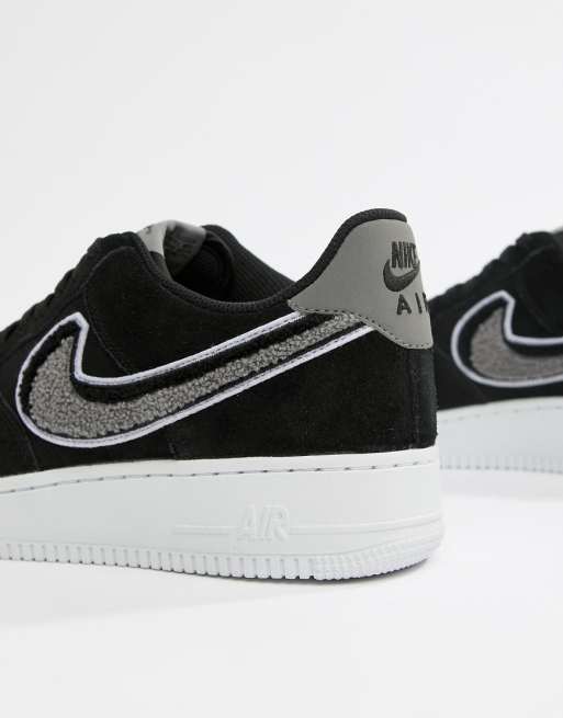 Nike Air Force 1 '07 Baskets Noir 823511 014 Nike Air Force 1 '07 Baskets Noir 823511 014