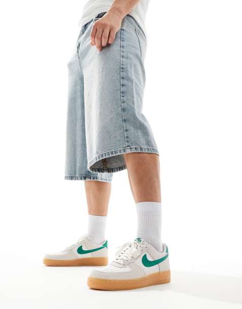 Nike - Air Force 1 '07 - Baskets - Vert et blanc - view 1