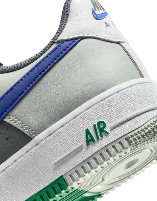 Nike – Air Force 1 '07 – Białe buty sportowe z kolorowymi wstawkami, 4 z 4