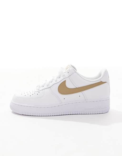 Nike – Air Force 1' 07 – Biało-beżowe buty sportowe, 2 z 5
