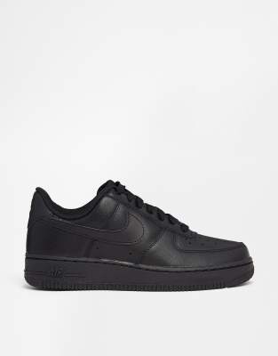 asos black air force 1