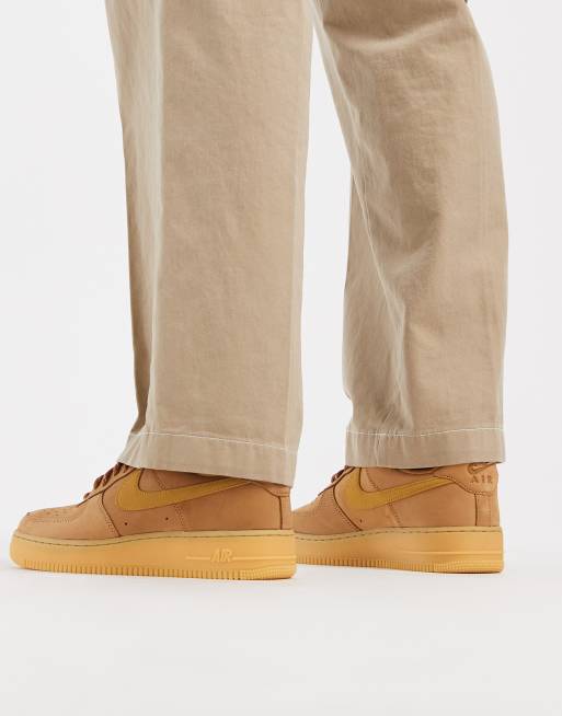 Nike - Air Force 1 '07 - Brune sneakers, 4 af 5