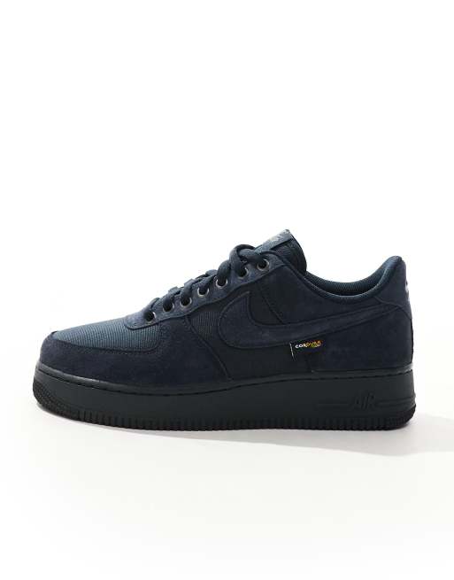 Nike Air Force 1 07 Cordura Sneakers grigio scuro e nere