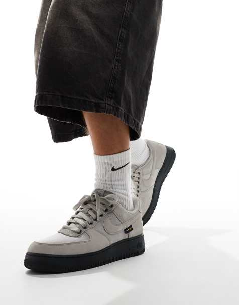 Nike Air Force 1 '07 Cordura trainers light grey - view 1