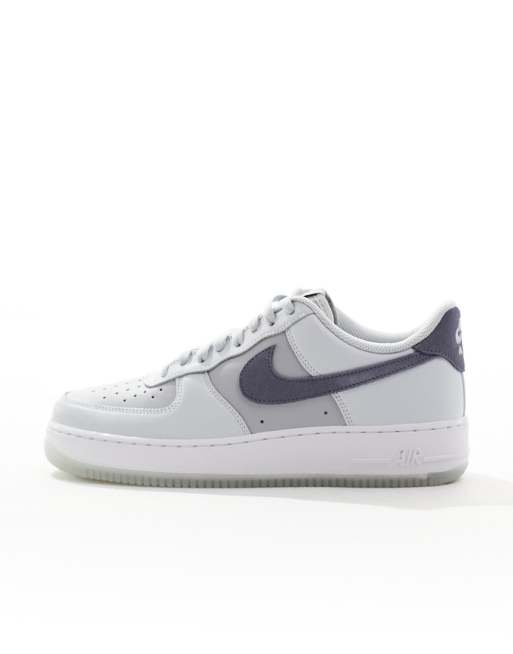 Nike Air Force 1 07 CP sneakers in white and gray