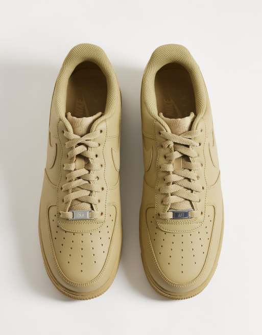 Nike Air Force 1 '07 Ess 3X zapatillas de deporte en marrón, 3 de 5