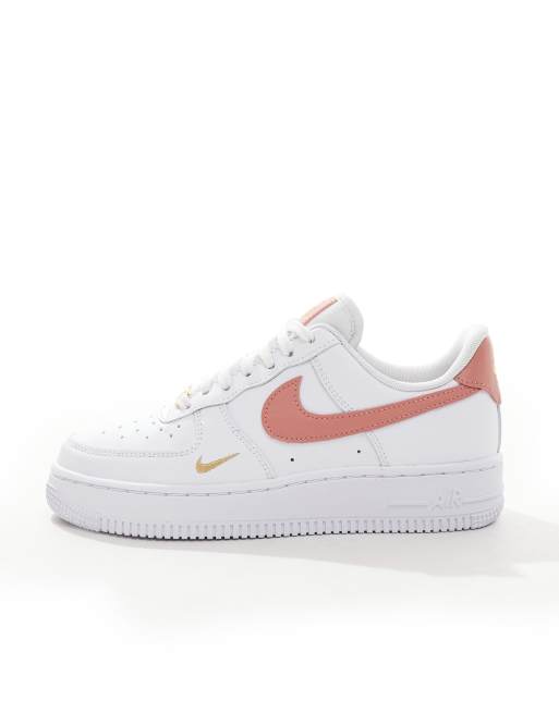 Pink nike air force clearance