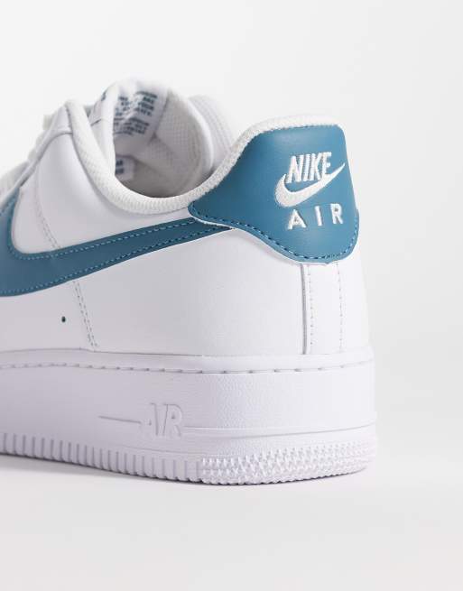 Nike Air Force 1 '07 ESS trainers white and blue, 2 of 5