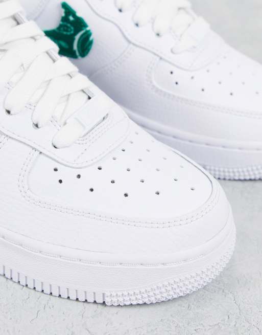 Nike Air Force 1 Malachite Womens Lifestyle Shoes Green White