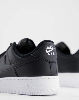 black af1 white sole